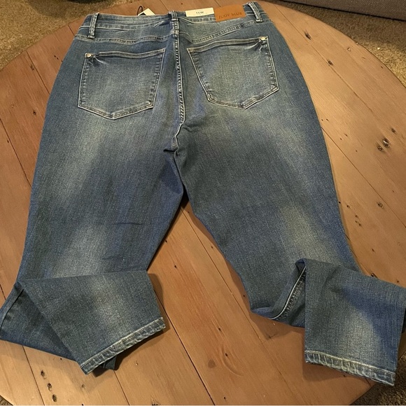 Judy Blue Skinny Tummy Control Fit Blue Women's Jeans - Picture 5 of 8